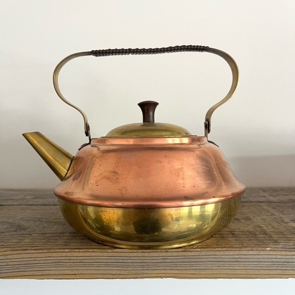 Other - Dutch Vintage Copper and Brass Teapot
